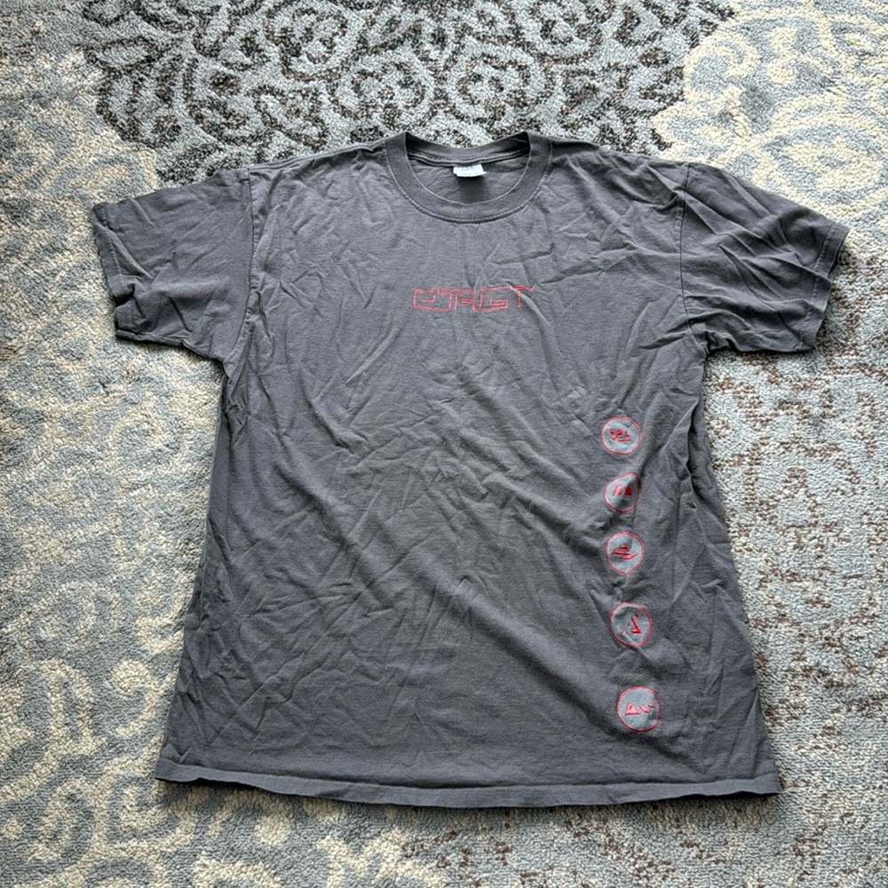 Orgy Y2K Men’s Concert T-shirt Gray XL